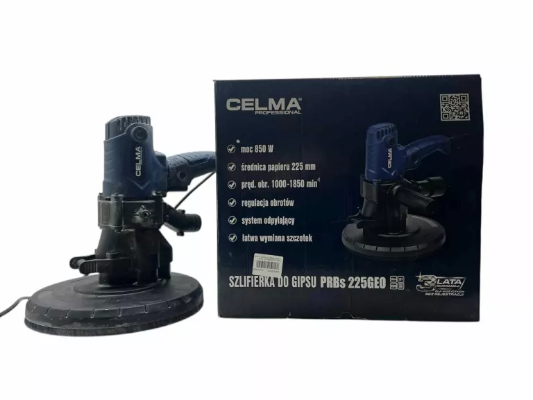 SZLIFIERKA DO GIPSU CELMA PRBS 225