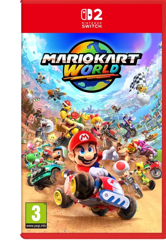 MARIO KART WORLD NINTENDO SWITCH 2 PUDEŁKOWA 045496312374