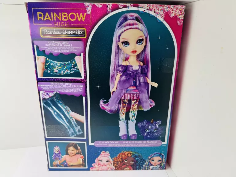 LALKA RAINBOW HIGH RAINBOW SHIMMERS VIOLET 28 CM