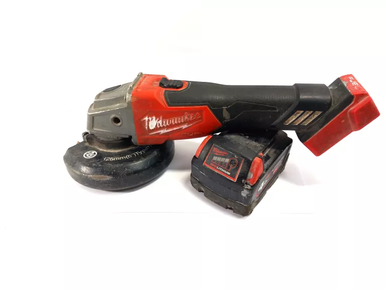 SZLIFIERKA AKUMULATOROWA MILWAUKEE M18 FSAG125X + AKU 4.0AH