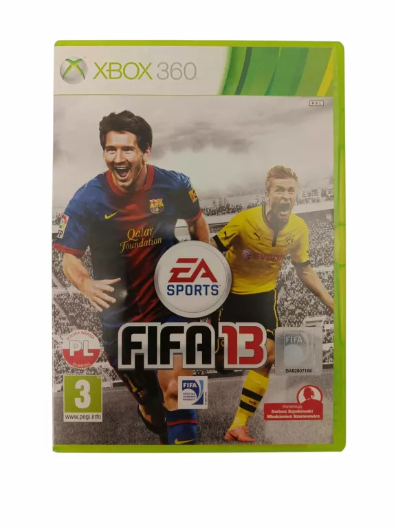 GRA NA XBOX 360 FIFA 13 POLSKA WERSJA
