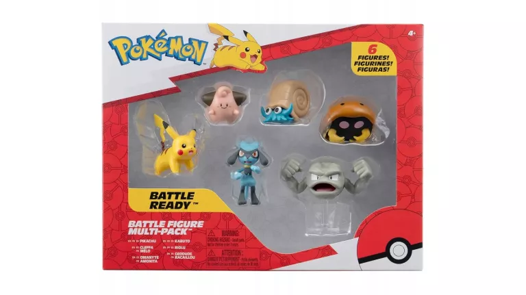 POKEMON BATTLE FIGURE MULTIPACK | 6 FIGUREK POKEMON