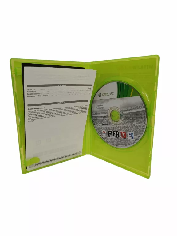 GRA NA XBOX 360 FIFA 13 POLSKA WERSJA