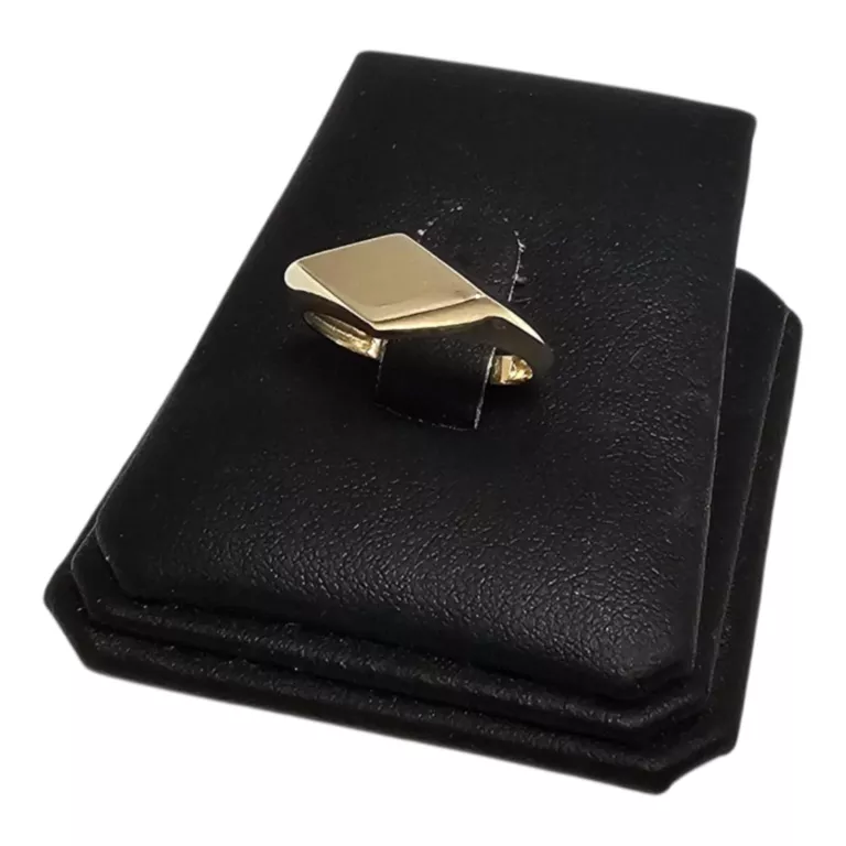 SZAŁOWY ZŁOTY PIERŚCIONEK P.585 2,19G R:17