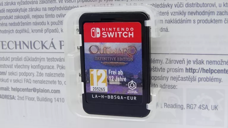 GRA SWITCH OUTWARD DEFINITIVE EDITION