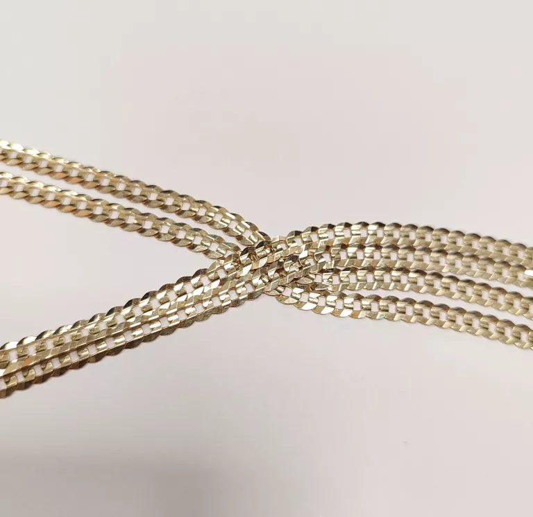 ZŁOTY ŁAŃCUSZEK PR585 11,19G DŁ.60CM