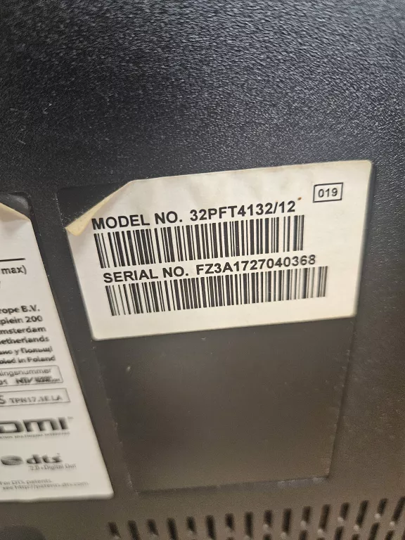 TELEWIZOR PHILIPS 32PFT4132/12