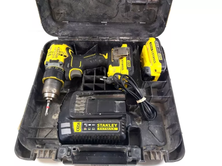 WIERTARKO-WKRĘTARKA STANLEY SFMCD720 FATMAX +2XAKU 2AH +ŁAD WAL