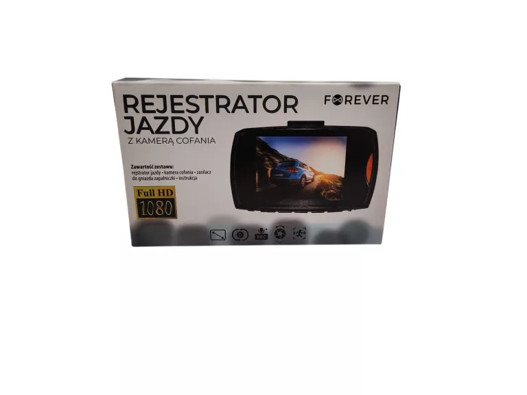 REJESTRATOR JAZDY Z KAMERĄ COFANIA FOREVER VR-700