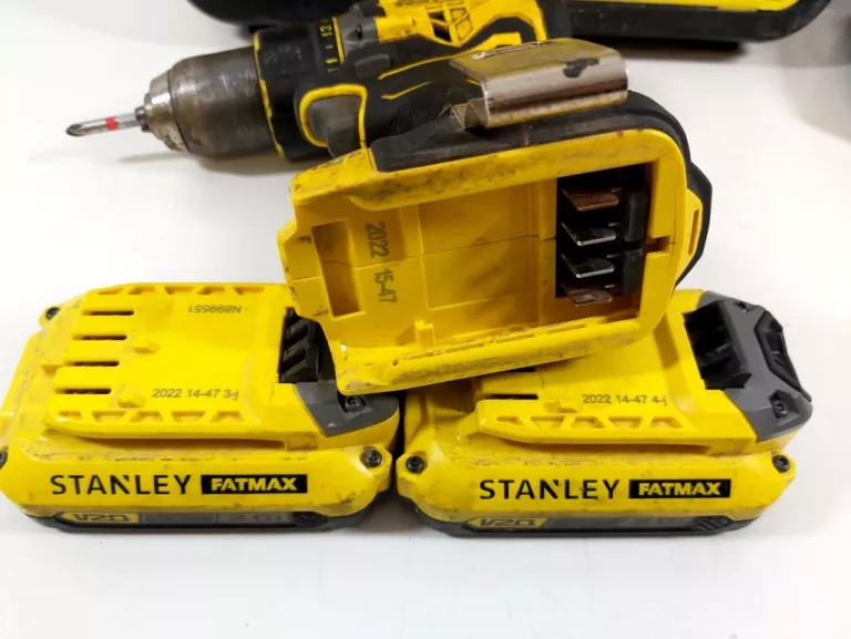 WIERTARKO-WKRĘTARKA STANLEY SFMCD720 FATMAX +2XAKU 2AH +ŁAD WAL