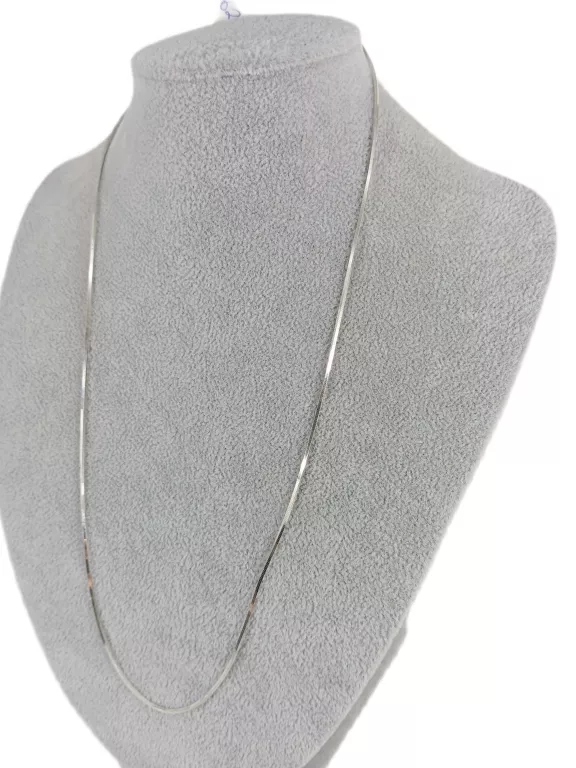 SREBRNY ŁAŃCUSZEK 925 3,62G/50CM/