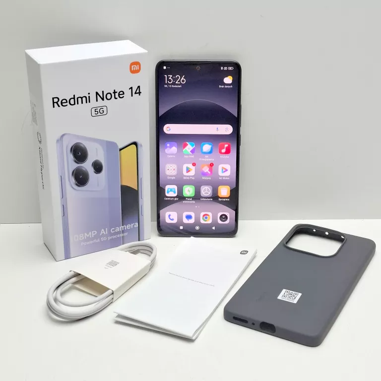 TELEFON XIAOMI REDMI NOTE 14 5G 8/256GB CZARNY