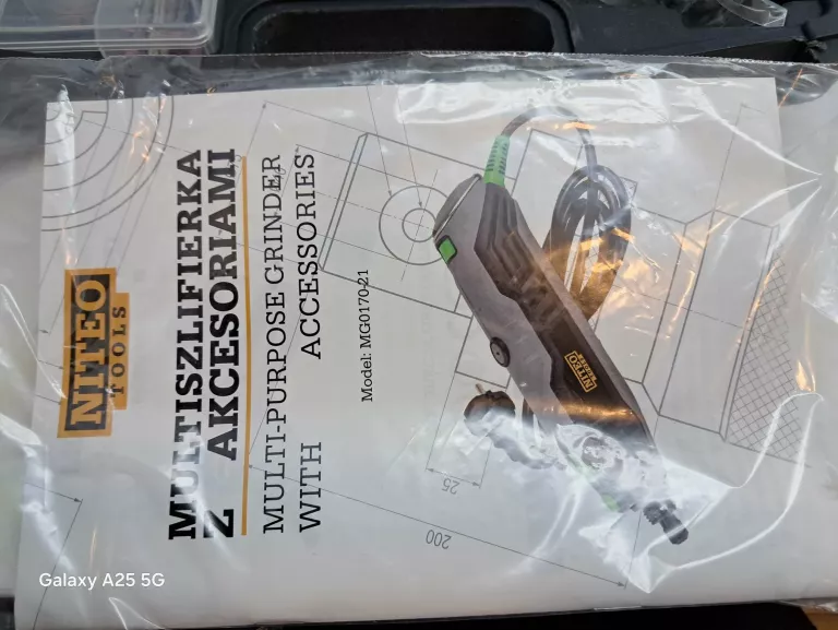 SZLIFIERKA WIELOFUNKCYJNA NITEO MG0170-21 WALIZKA