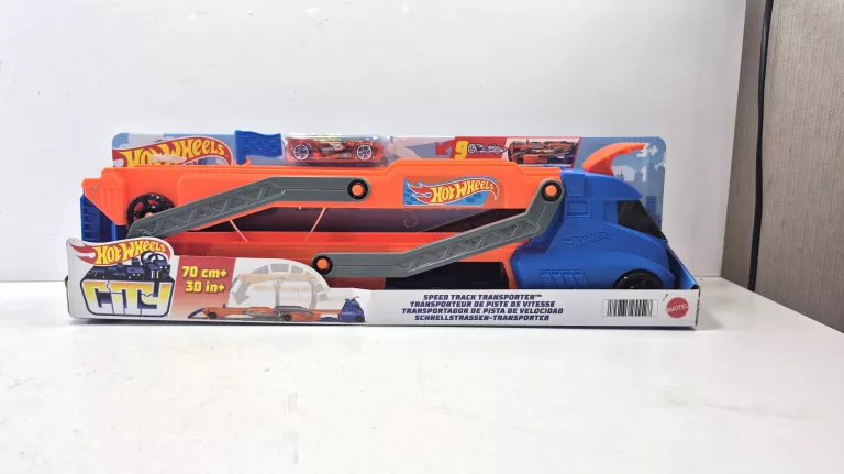 HOT WHEELS DUŻY POJAZD CIĘŻARÓWKA HYT83 MIEJSKI TRANSPORTER