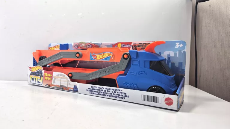 HOT WHEELS DUŻY POJAZD CIĘŻARÓWKA HYT83 MIEJSKI TRANSPORTER