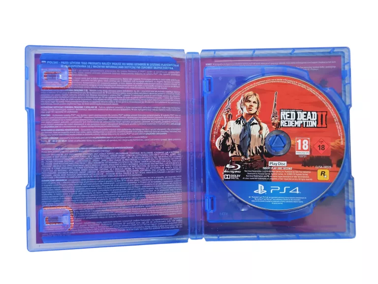 GRA RED DEAD REDEMPTION II PS4