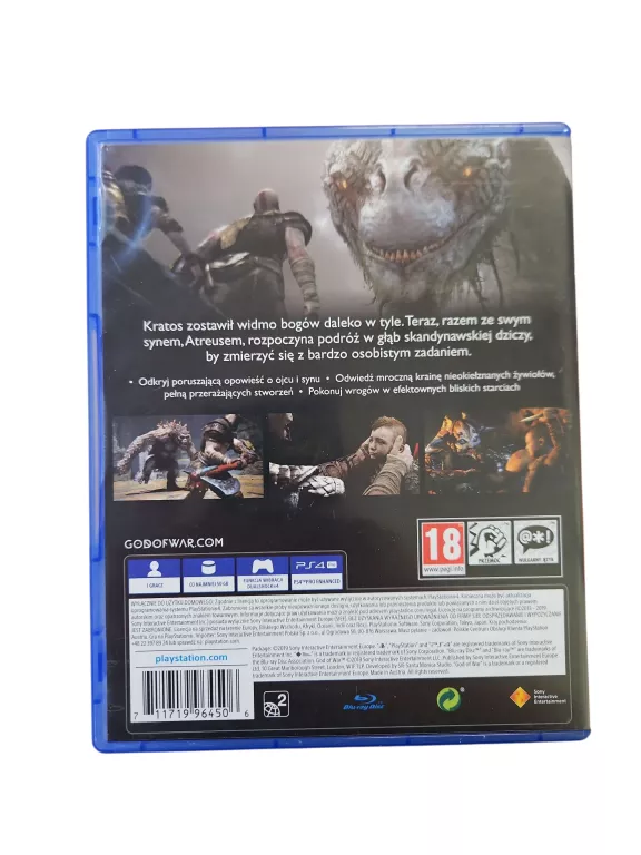 GRA GOD OF WAR PS4 PL