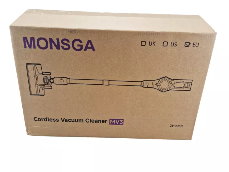 MONSGA MV3 ODKURZACZ AKUMULATOROWY, 45 000 PA/50 MIN,