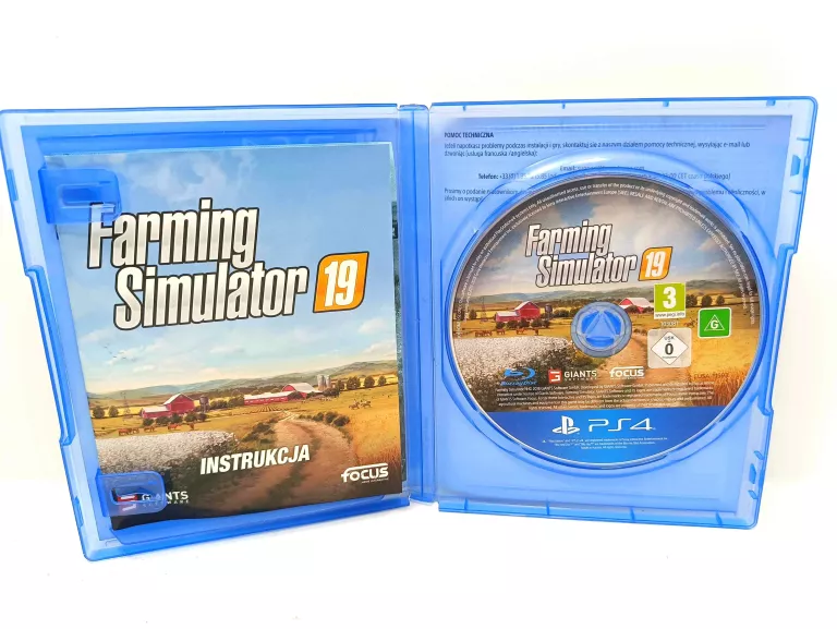 GRA NA PS4 FARMING SIMULATOR 19