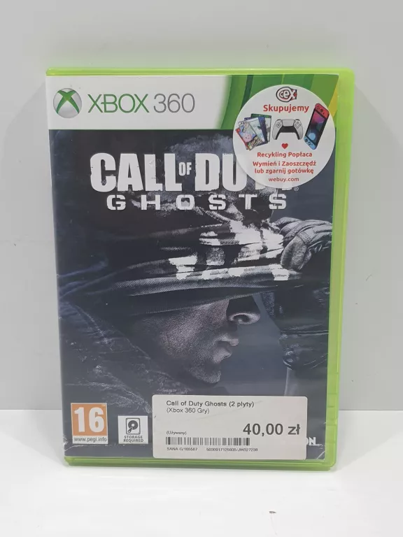 CALL OF DUTY BLACK OPS II 2 XBOX 360 PUDEŁKOWA