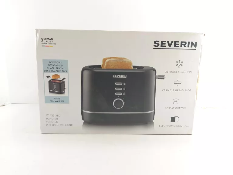 TOSTER SEVERIN AT 4321 CZARNY