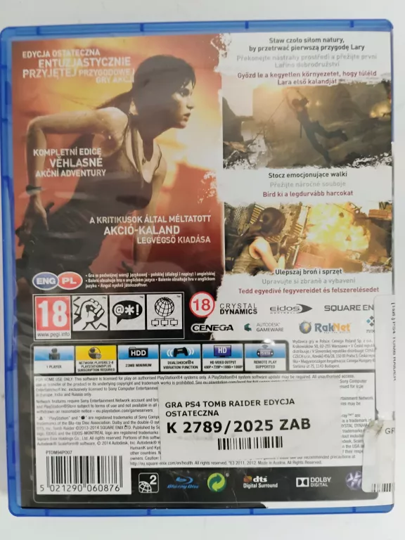 PS4 TOMB RAIDER