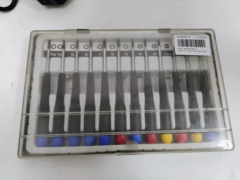 ŚRUBOKRĘTY PRECYZYJNE TORX ZESTAW 12SZR