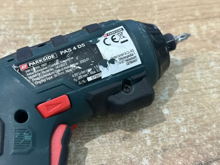 WKRĘTARKA PARKSIDE PAS 4 D5 ŁADOWARKA
