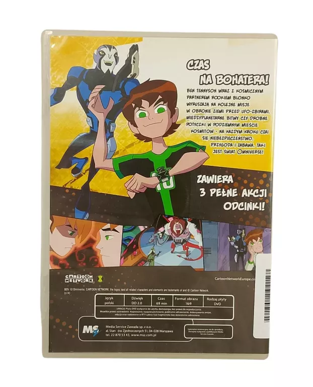 FILM DVD BEN 10 OMNIVERSE CZĘŚĆ 8