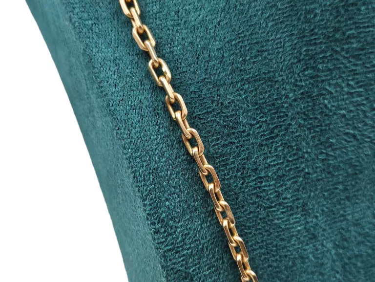 ZŁOTY ŁAŃCUSZEK ANKIER MĘSKI P585 W24,54G DŁ.55CM