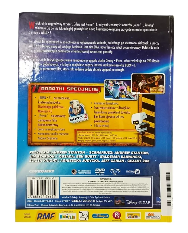 FILM DVD WALL-E TOM 8