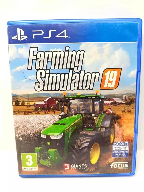 GRA NA PS4 FARMING SIMULATOR 19