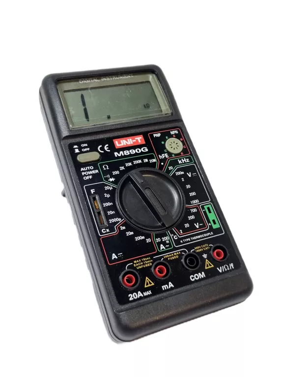 UNI-T M890G MIERNIK MULTIMETR LCD CYFROWY UNIT 20A