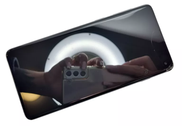 SAMSUNG GALAXY S10 8/128 GB CZARNY /BEZ BLOKAD /PĘKNIĘTY