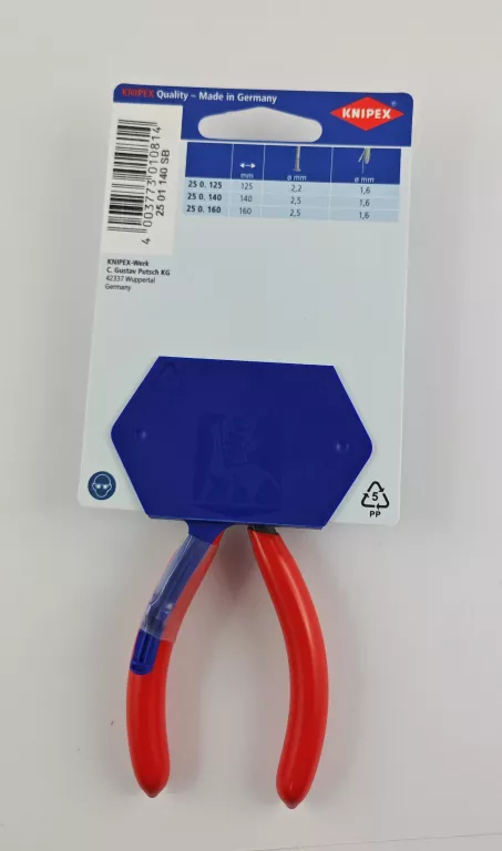 KNIPEX SZCZYPCE Z OSTRZEM