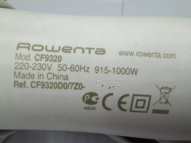 SUSZARKA ROWENTA CF9320 + DWIE SZCZOTKI