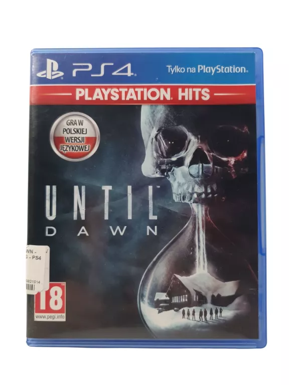 GRA NA PS4 UNTIL DAWN