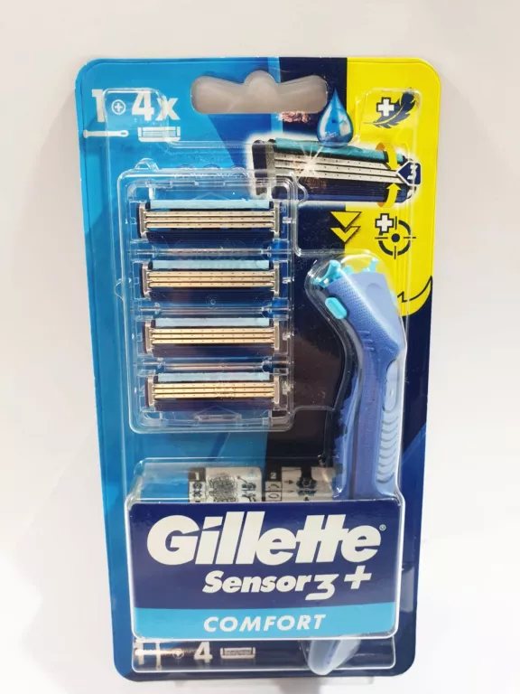 GILLETTE BLUE 3 PLUS COMFORT 4X