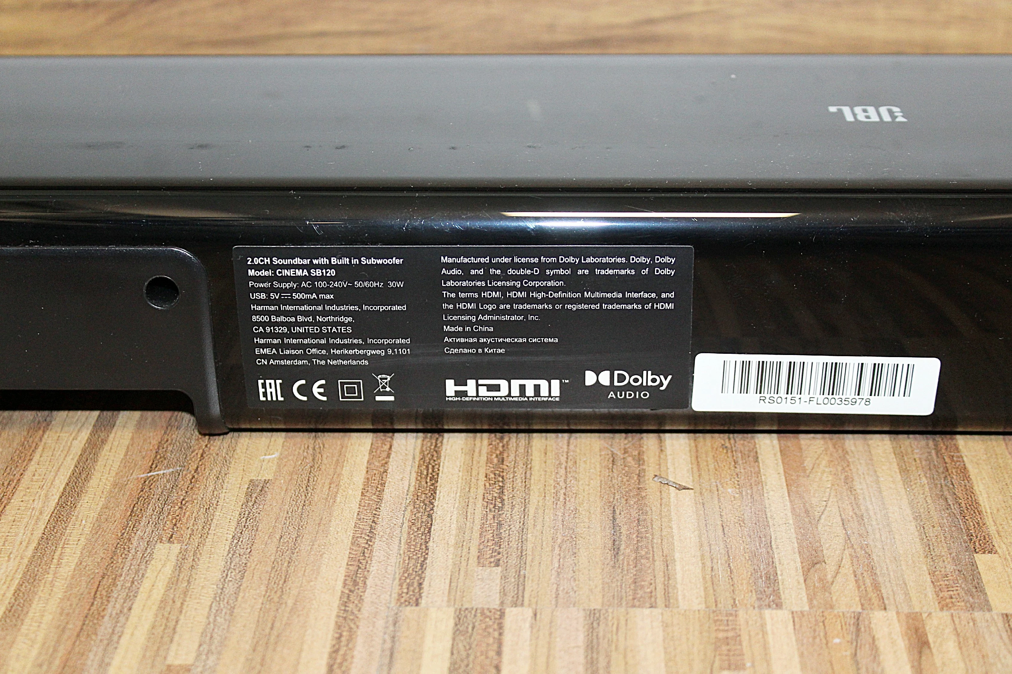 soundbar-jbl-cinema-sb120-20-110-w-czarny-harman-model-sb120