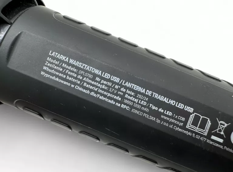 AKUMULATOROWA LATARKA WARSZTATOWA LED USB NITEO 0PL0790