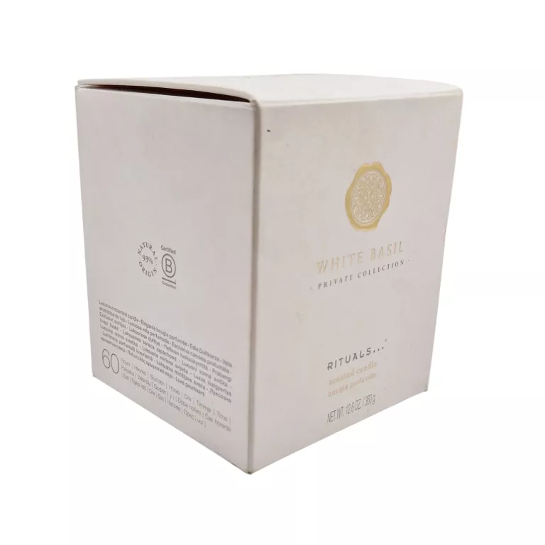ŚWIECA ZAPACHOWA WHITE BASIL RITUALS 360 G