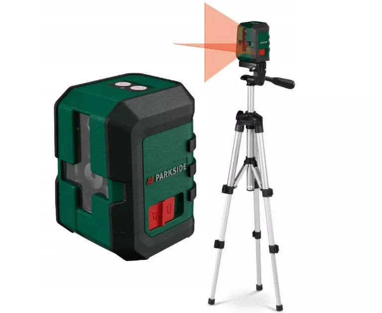 LASER KRZYŻOWY PARKSIDE PKLL 10 B4 + STATYW