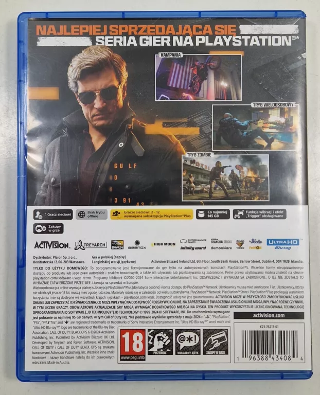 GRA CALL OF DUTY BLACK OPS 6 PS5