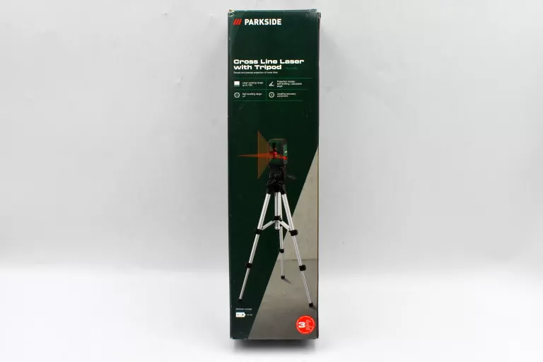 LASER KRZYŻOWY PARKSIDE PKLL 10 B4 + STATYW