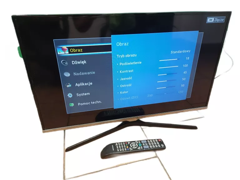 TELEWIZOR SAMSUNG UE32J5100 32" LED FULL HD + PILOT