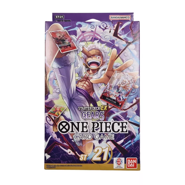 ONE PIECE TCG GEAR 5 ST-21 STARTER DECK POWYSTAWOWY 6+