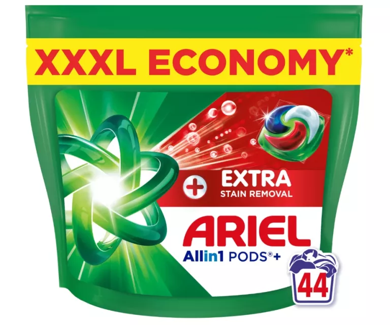 ARIEL EXTRA CLEAN ALLIN1 +, KAPSUŁKI DO PRANIA, 44 PRANIA
