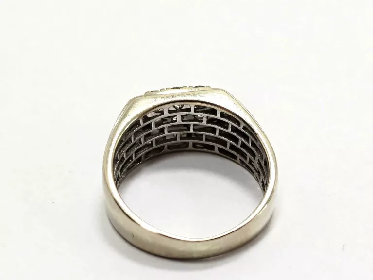 ZŁOTY SYGNET Z DIAMENTAMI 585 9,52G 1,00CT 23