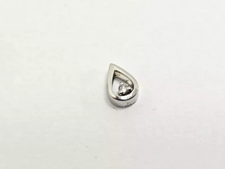 ZŁOTA ZAWIESZKA Z DIAMENTEM 585 0,43G 0,02CT