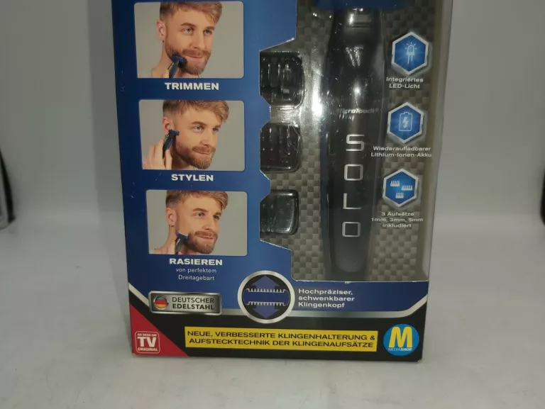 TRYMER GOLARKA MĘSKA MICROTOUCH SOLO, KOMPLET!!!